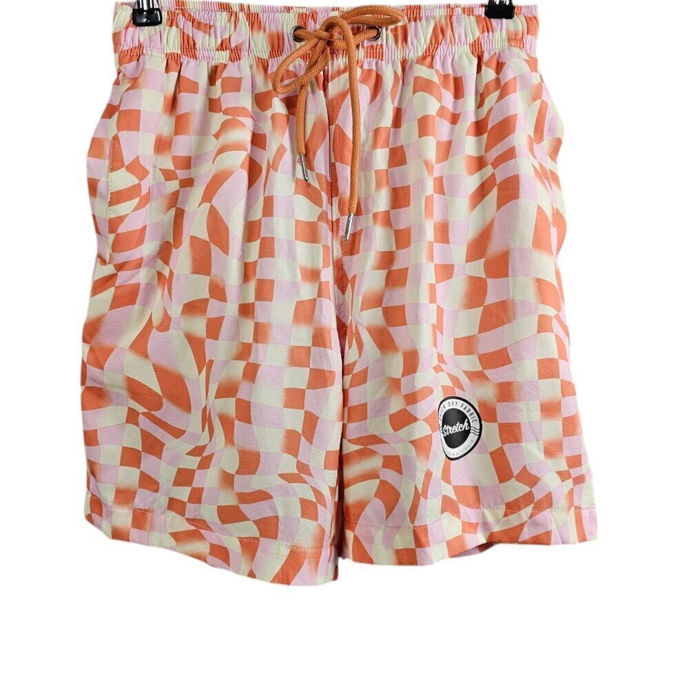 💥Cove Australia Swim Men's New Quick Dry Color Block Lined Board Shorts